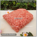 Australia BEEF MINCE 85CL daging sapi giling frozen 2kg 